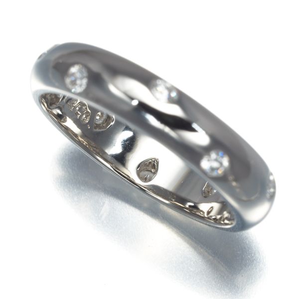 ティファニー リング ダイヤ ダイヤモンド ドッツ 10号 Pt950 #168184  