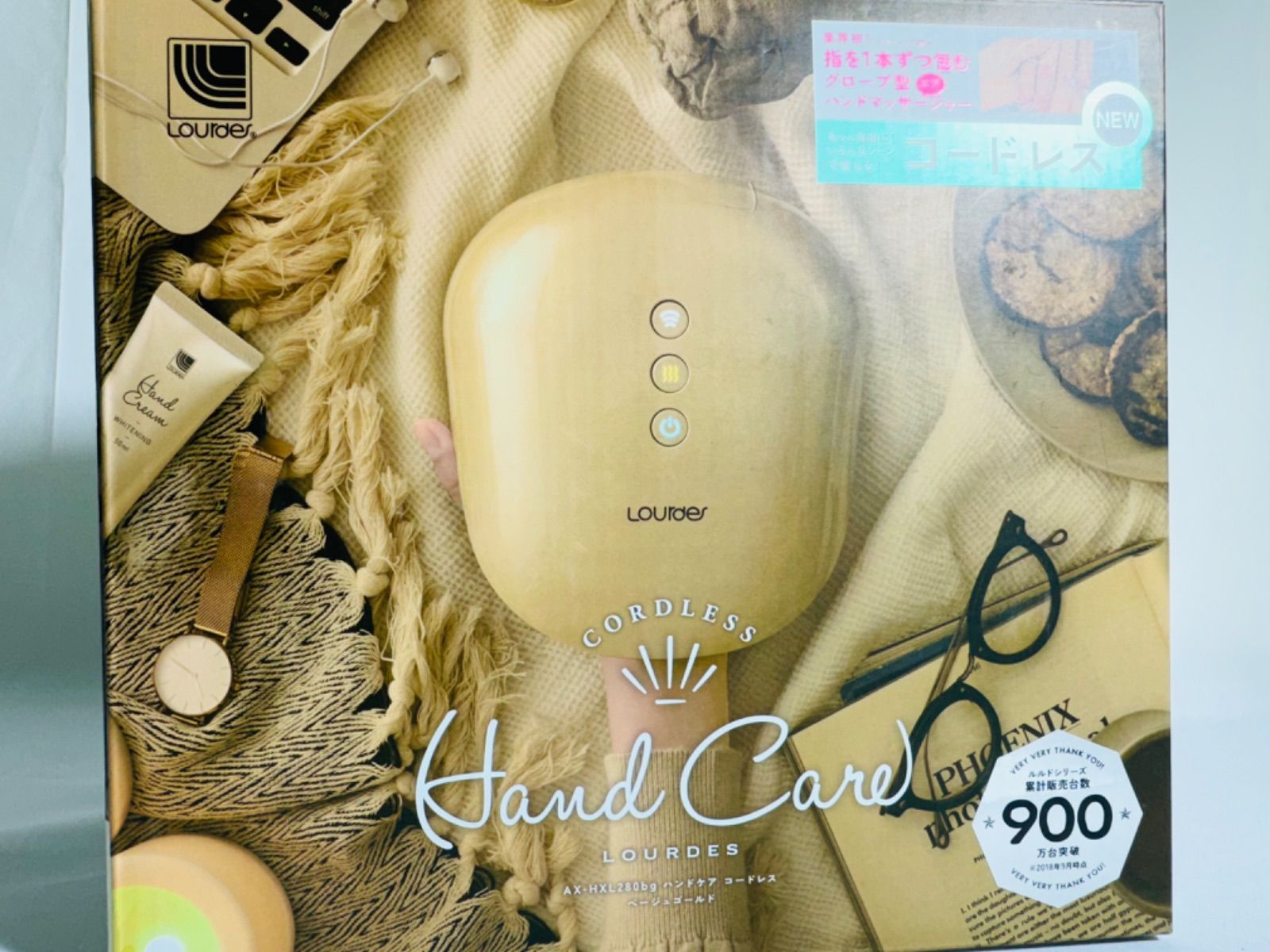 バンドケア　マッサージ　AX-HXL280bg　ベージュゴールド　SID240137122