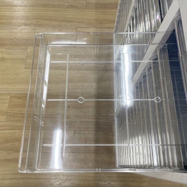 トレイキャビネット 3列18段 アバンテV2フロアケース A4対応 ホワイト MARWIL-DEMENAGEMENTS_CH