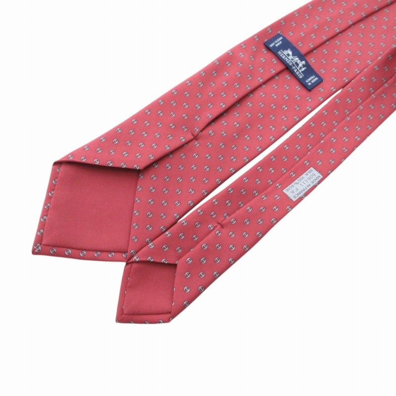 HERMES エルメス 未使用品 現行 ネクタイ マイヨン・ディヴェール H柄 HERMES エルメス 未使用品 現行 ネクタイ マイヨン・ディ