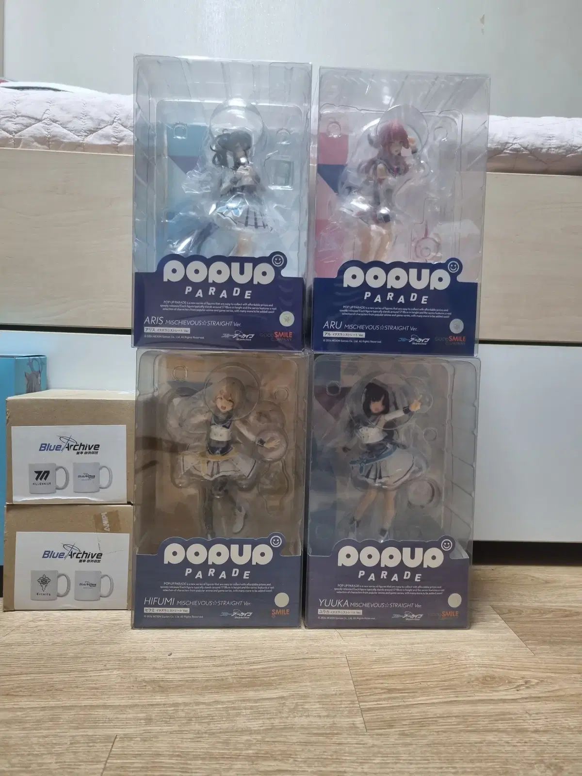 【雷市場（ポンジャン）商品韓国直送】 ブルーアーカイブ -Blue Archive- いたずらな まっすぐ フィギュア 未開封