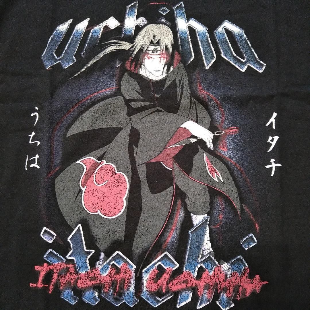 ナルト Tシャツ Lサイズ 黒 うちはイタチ naruto 未使用新品 * - メルカリ