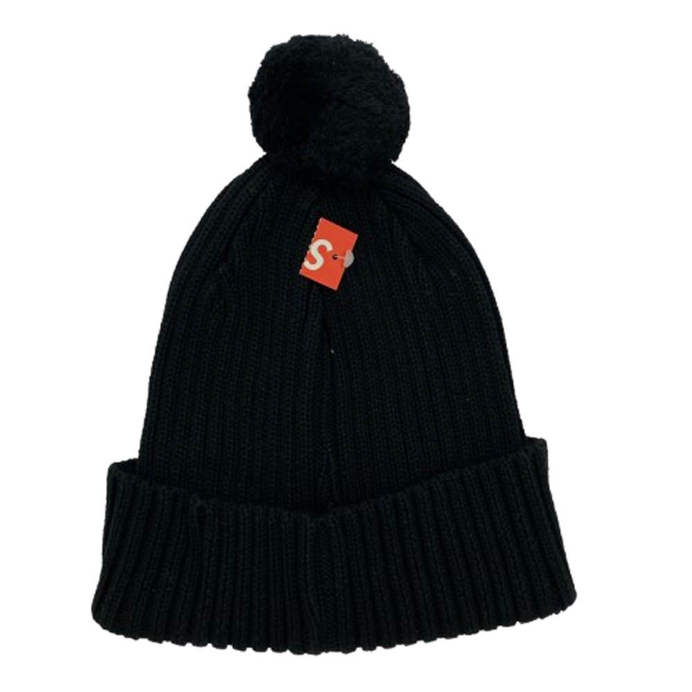Supreme シュプリーム 12AW Ribbed Beanie リブビーニー ポンポン 