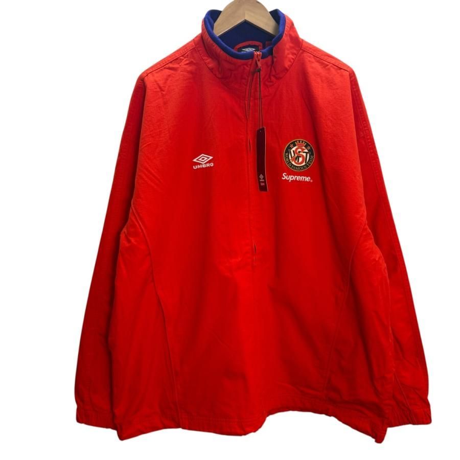 美品　超レア　Supreme Umbro 赤ジャケット　サイズL 美品☆Supreme® / Umbro Track Jacket 美品 超レア Supreme Umbro 赤