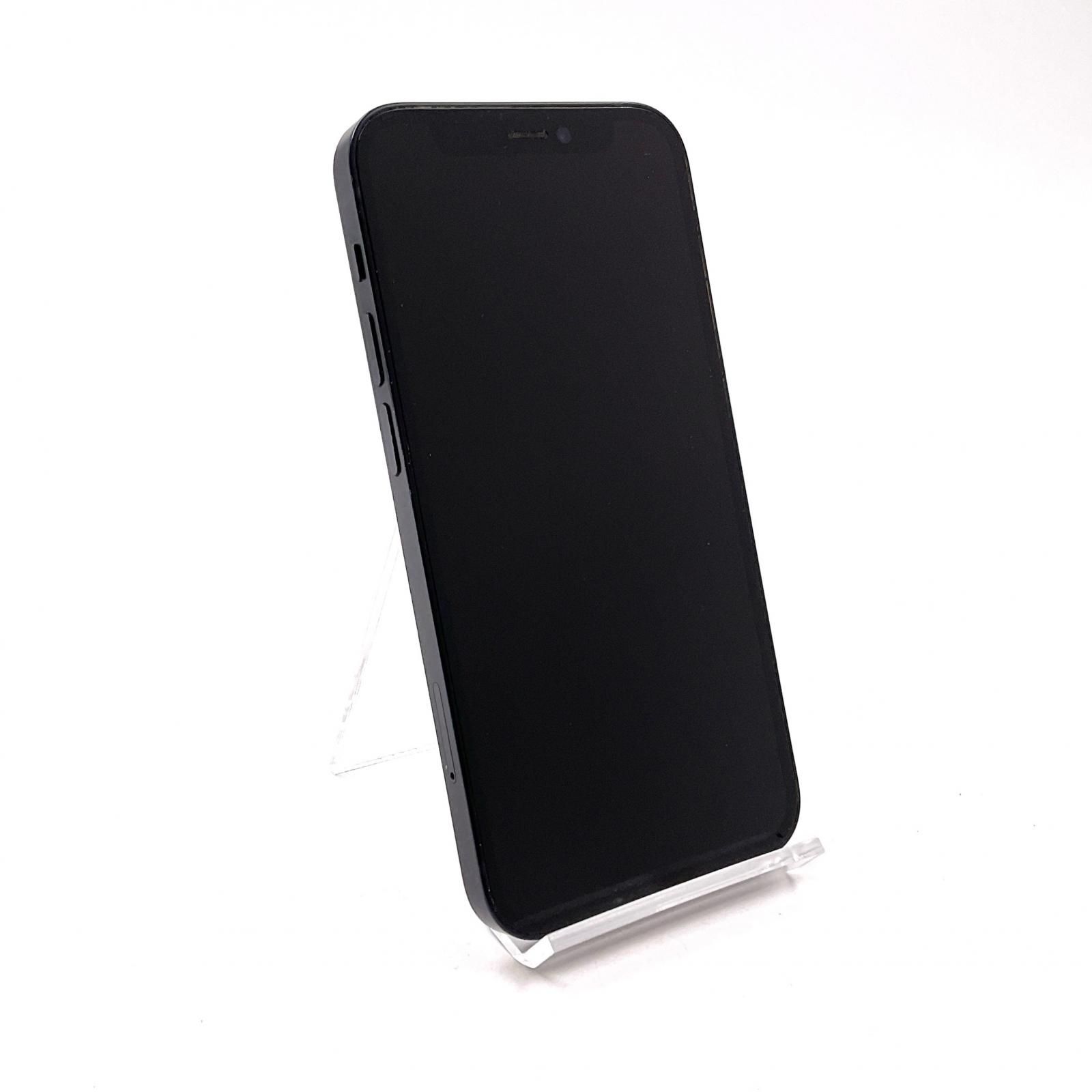 iPhone 12 mini 256GB ブラック au 白ロム 動作確認済 74%【全額
