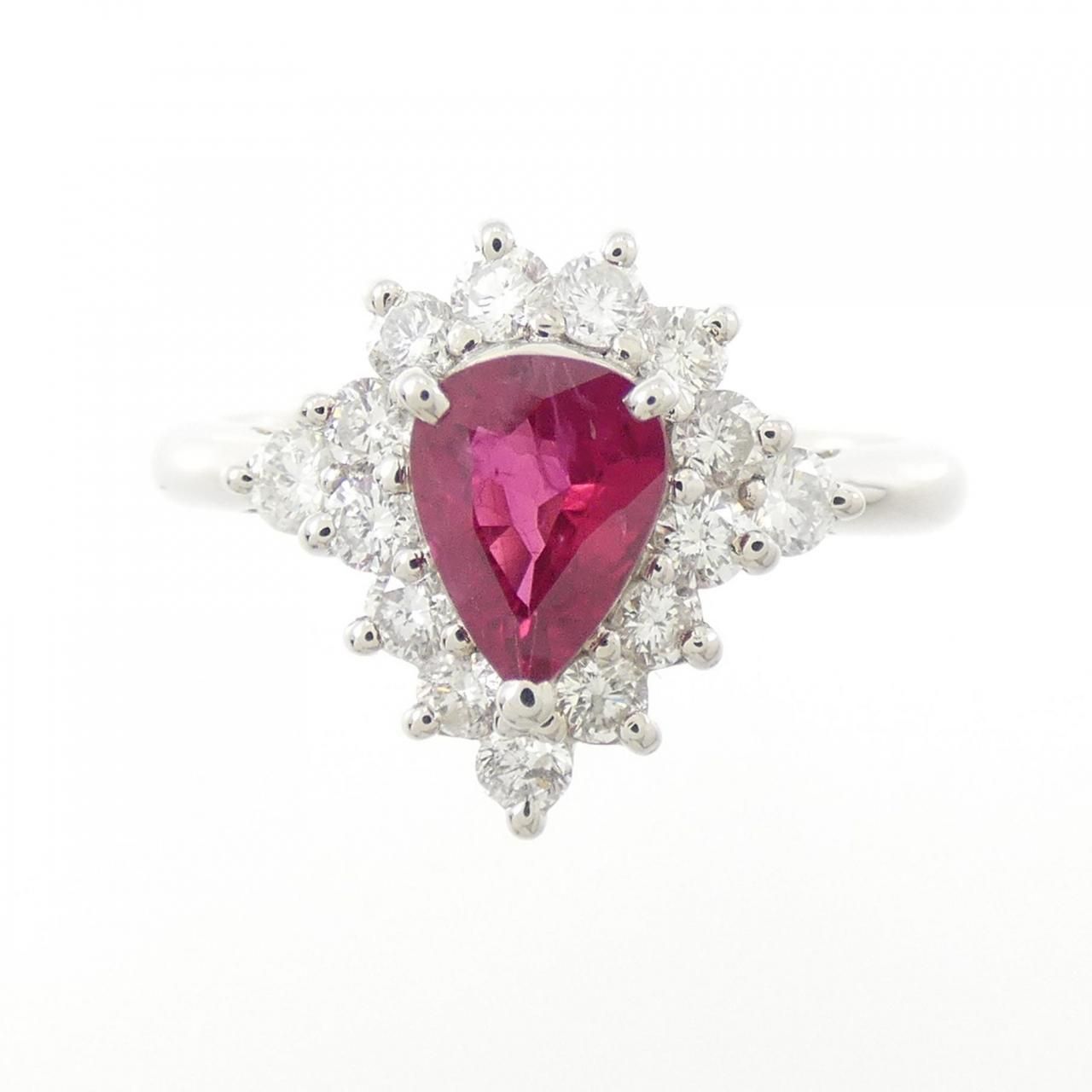 PT ルビー リング 0.70CT - メルカリ 