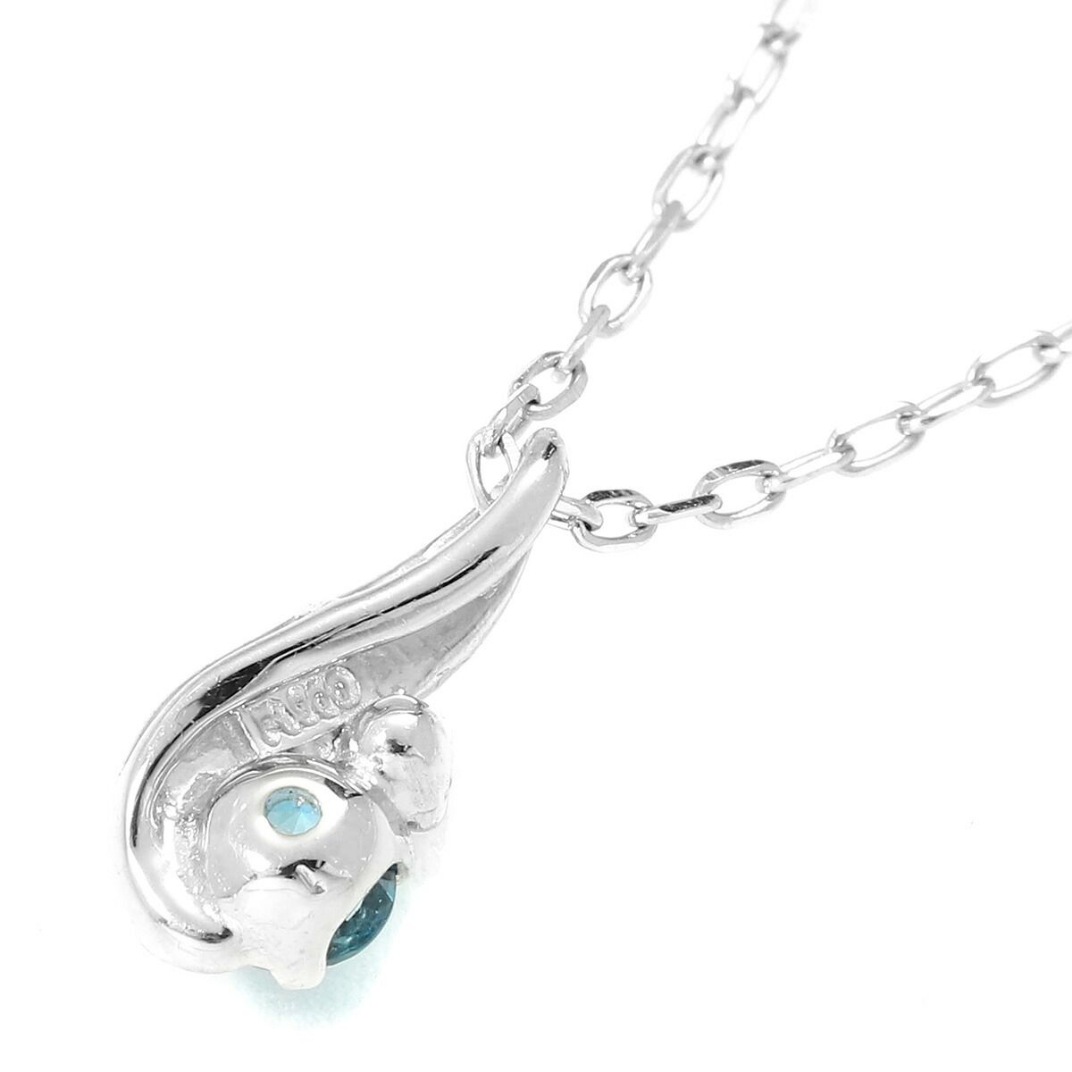 新品仕上済】 アクアマリン 0.22ct ダイヤモンド プラチナ Pt900 