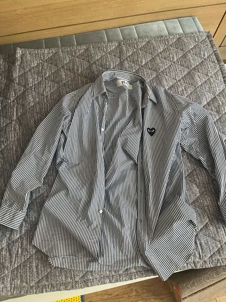 COMME des GARCONS コム デ ギャルソン ストライプ シャツ XL