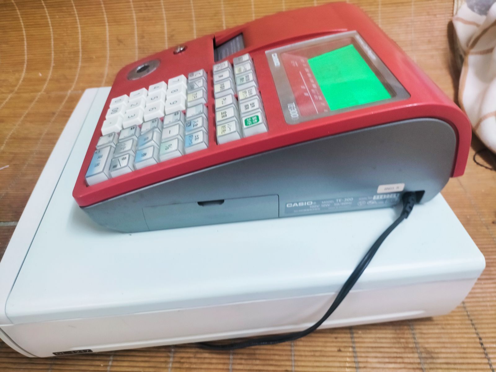 カシオレジスター　TE-300　フル設定無料　
送料無料人気機種　600048 カシオレジスター TE-300 フル設定無料 送料無料人気機種 622222
