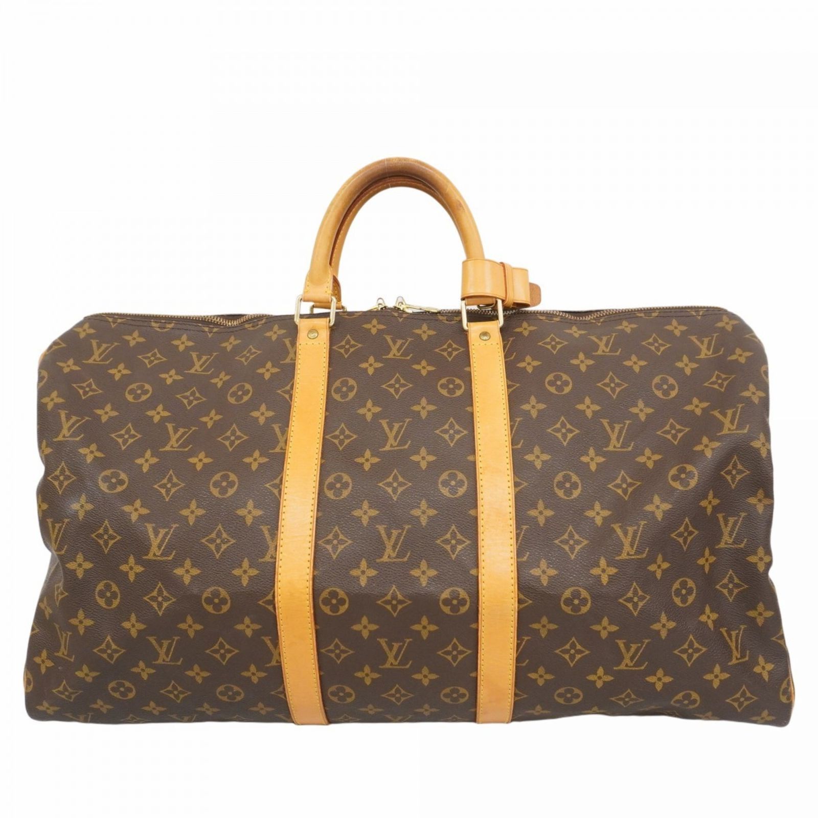 ルイ ヴィトン Louis Vuitton ルイ ヴィトン ボストンバッグ モノグラム キーポル55 M41424 ブラウンメンズ レディース P1320508