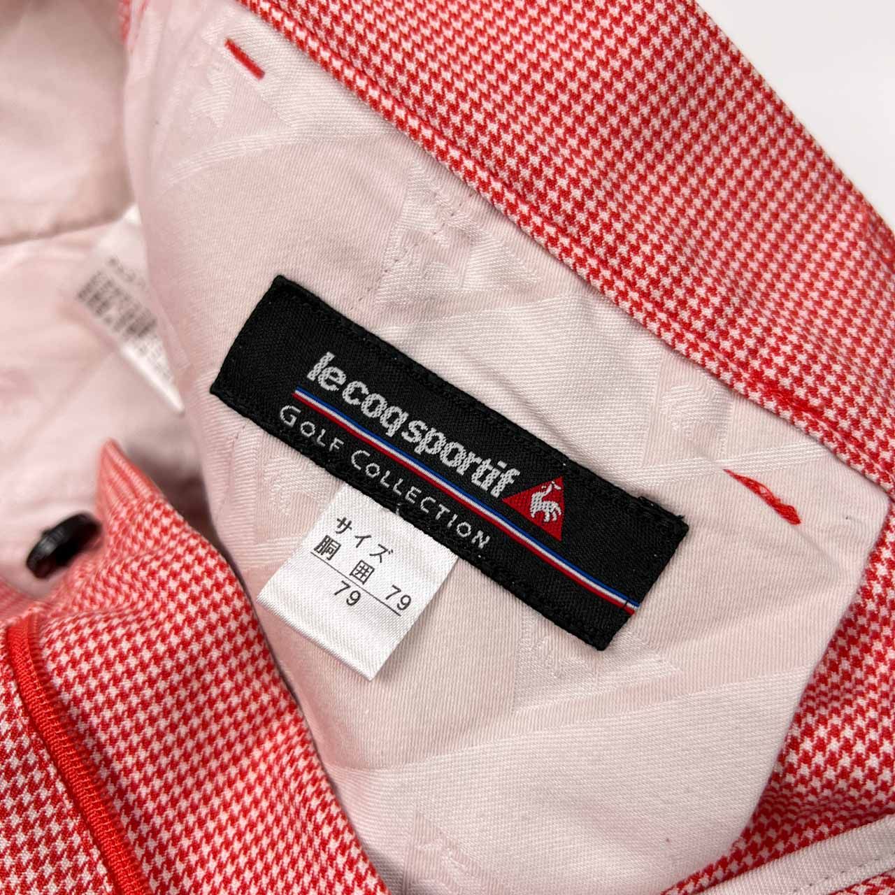 le coq sportif GOLF ルコックスポルティフ ゴルフ 千鳥格子