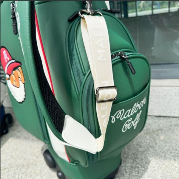 MALBON 24新作 マルボン ゴルフ キャディバッグ キャスター型 マルボンゴルフ malbon golf キャディバッグ 24 マルボン malbon