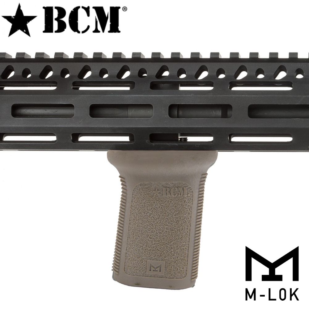 BCM バーティカルフォアグリップ M-LOK用 Vertical Grip Mod.3 [ フラットダークアース ]