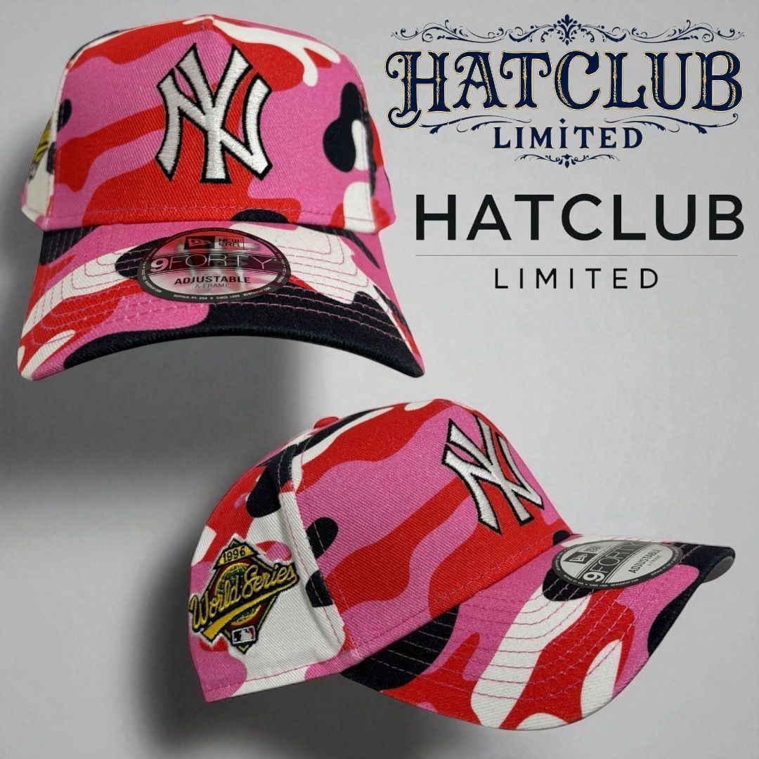 アメリカHATCLUB限定 ヤンキース ニューエラ キャップ 9FORTY A-FRAME