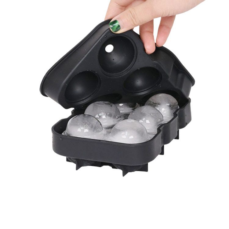 製氷皿 丸氷 4個大ボール製氷器 ２個セット 直径4.5CM 氷 シリコン製 Amazon | Joyoldelf 製氷皿 丸氷 4個大ボール製氷器 2個セット