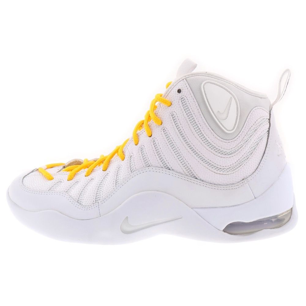 NIKE (ナイキ) ×SUPREME シュプリーム AIR BAKIN White Amarillo エアベイキン アマリロ ハイカットスニーカー ホワイト US9/27cm DX3292-100