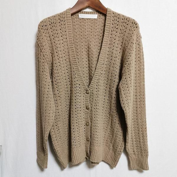 ピンクハウスのカーディガン wnc ピンクハウス PINKHOUSE カーディガン 長袖 ニット ベージュ系 美