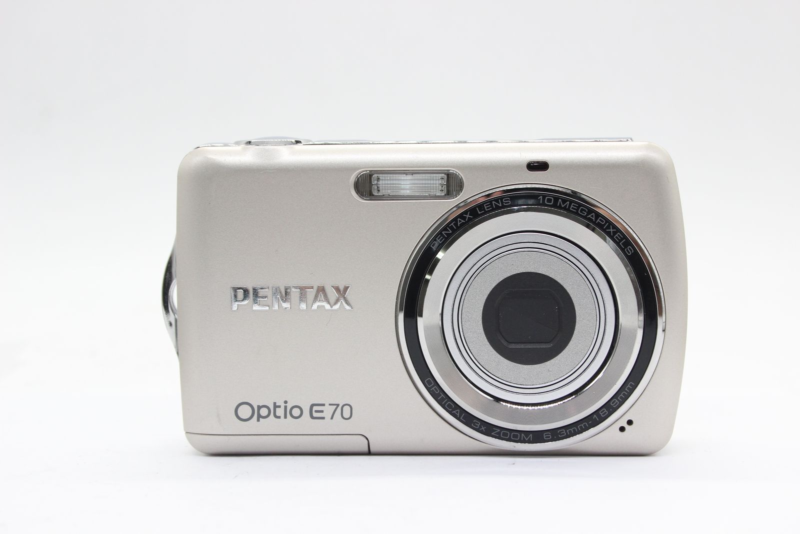 返品保証】 【便利な単三電池で使用可】ペンタックス Pentax Optio E70