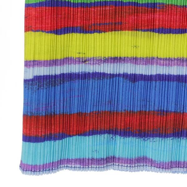 プリーツプリーズ 総柄 ロングスカート PP63 JG574 マルチカラー  