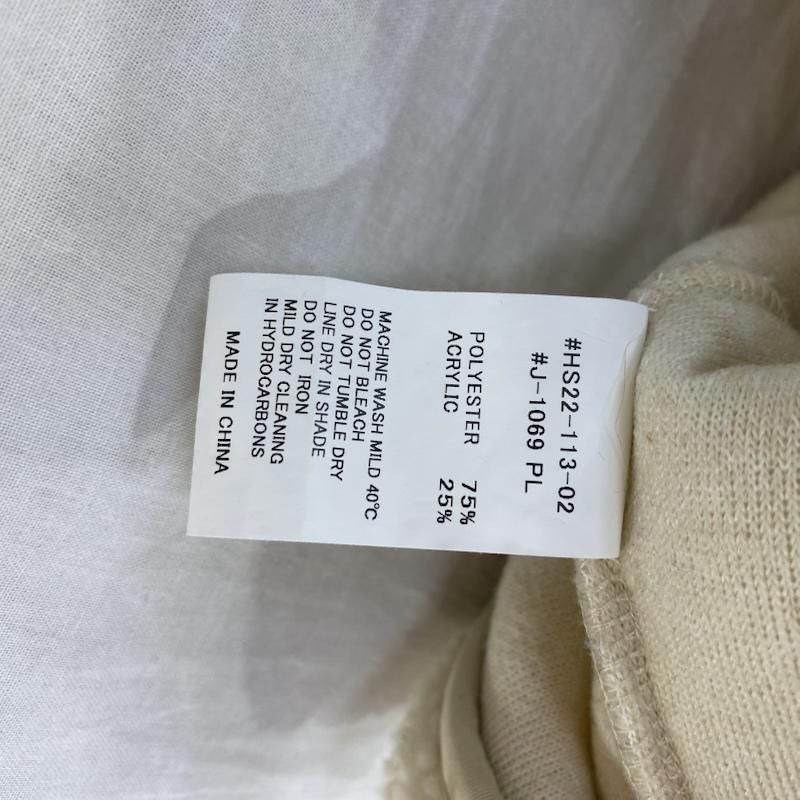 ジムフレックス ボアベスト フード付き クリーム色 SIZE:14 - 10137660 10137660 GYMPHLEX ジムフレックス ベスト ボアベスト フード付き