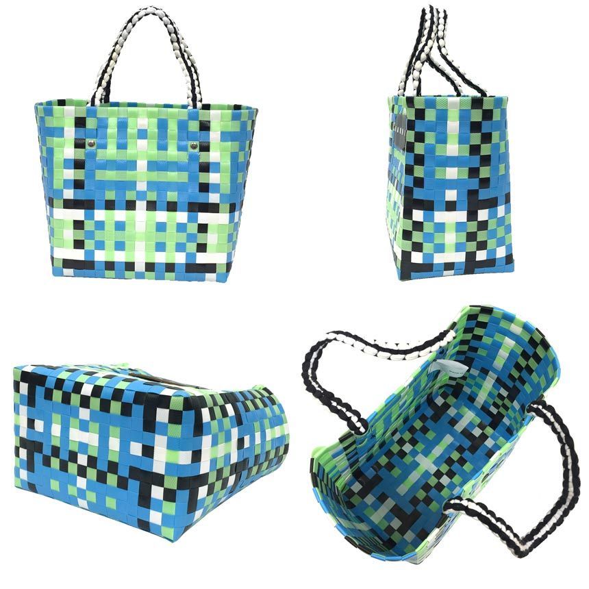 MARNI マルニ マーケット ジャージーハンドル ピクニックバッグ