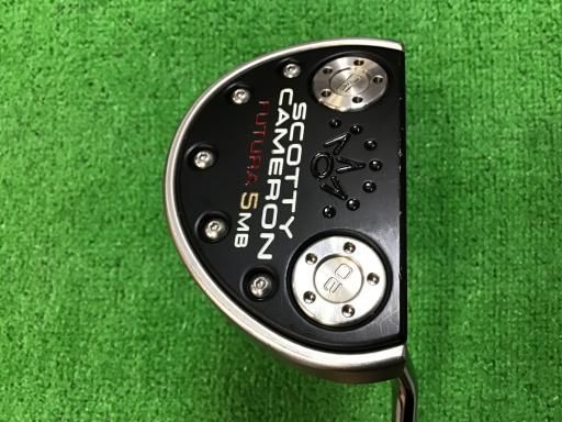 タイトリスト SCOTTY CAMERON FUTURA 5MB 2017 33インチ パター PT スチール フレックスその他 メンズ 男性用 右利き 右用 Cランク ゴルフクラブ