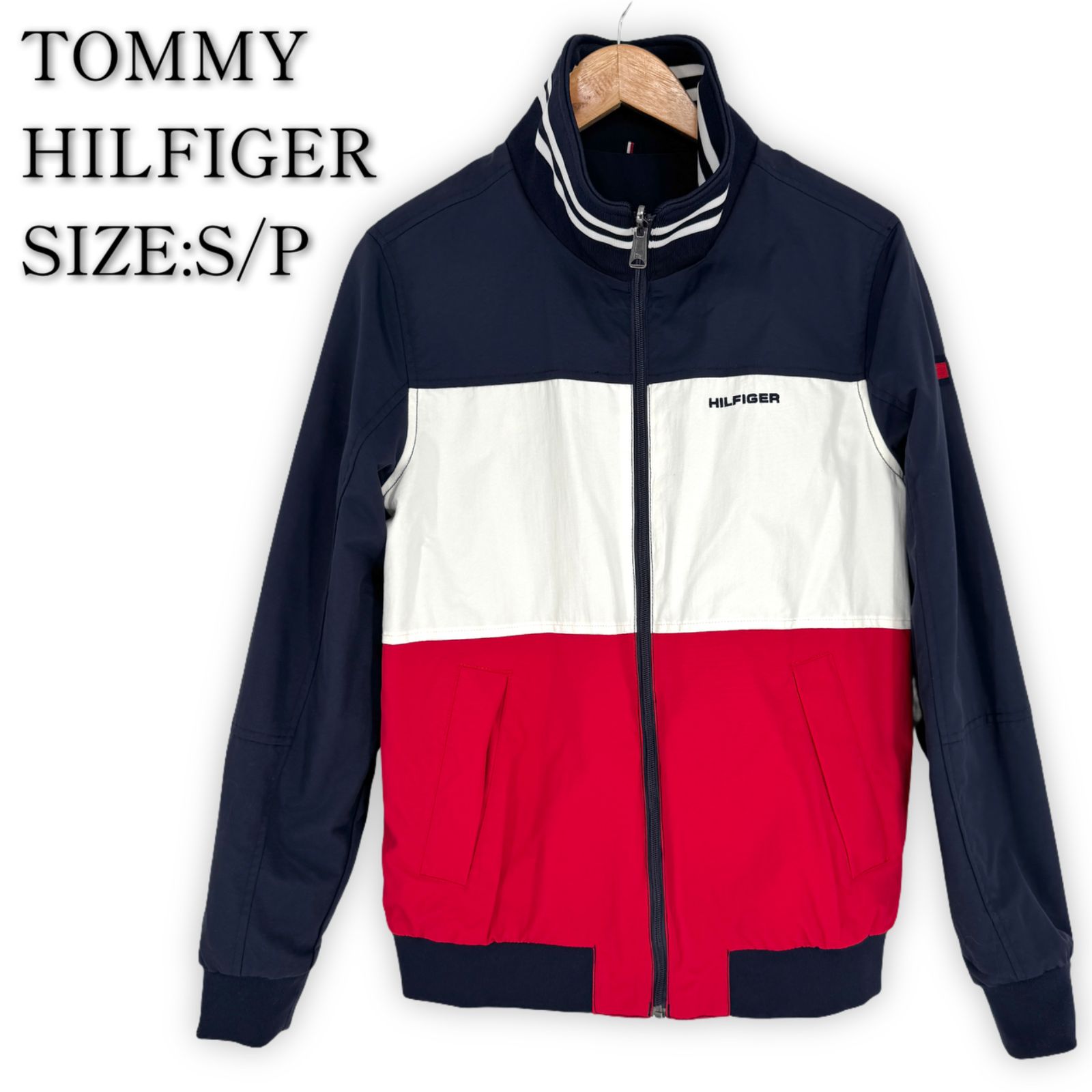 TOMMY HILFIGER リバーシブル ナイロンジャケット 2way トミー 