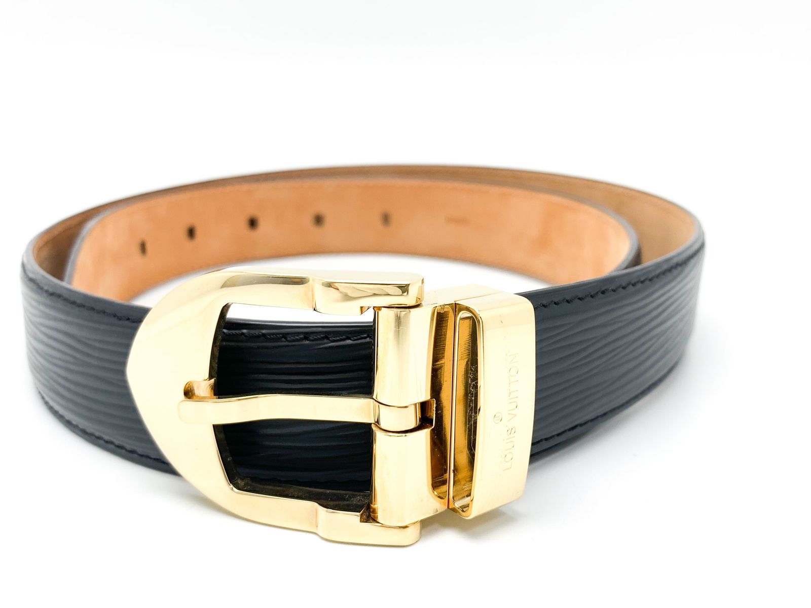 LOUIS VUITTON ルイヴィトン エピ ノワール 黒 ゴールド金具 サン