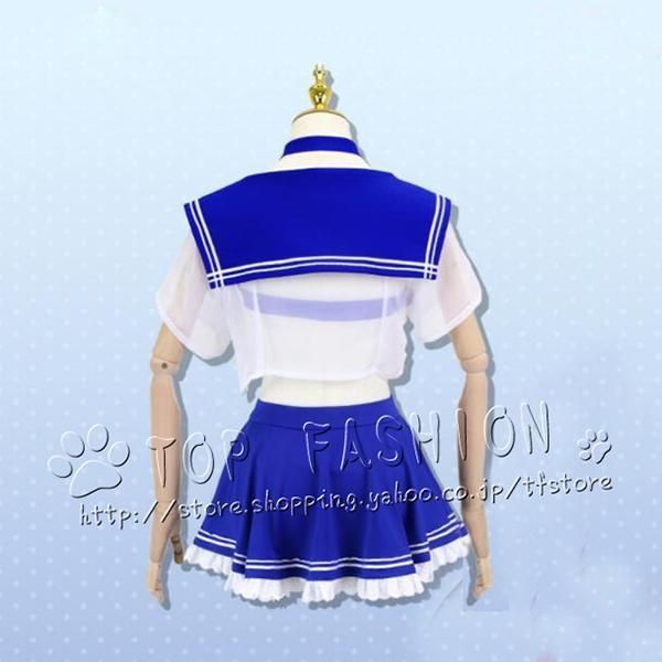 バーチャルyoutuber vtuber shylily 鯱 シャチ 風 Cosplay 衣装 ウィッグ 靴 道具別売り