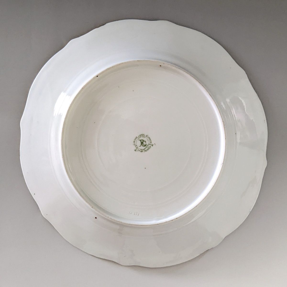 オールドノリタケ アールヌーボー様式 高級金盛上薔薇図紋６枚プレートセットその1 オールドノリタケ アールヌーボー様式 高級金盛上薔薇図紋プレートばら