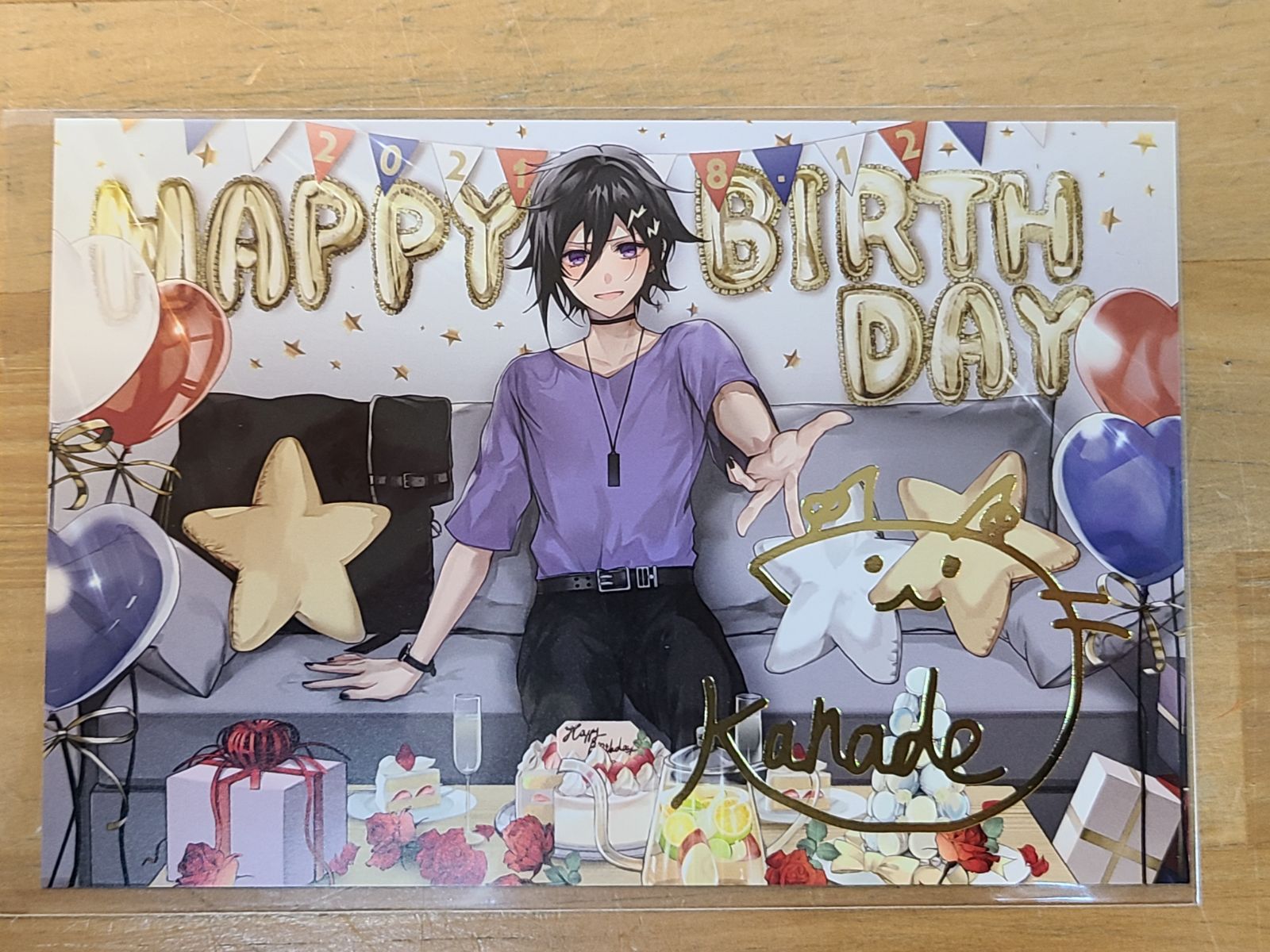 ホロスターズ 奏手イヅル 誕生日記念グッズ2024 缶バッジ グッズ