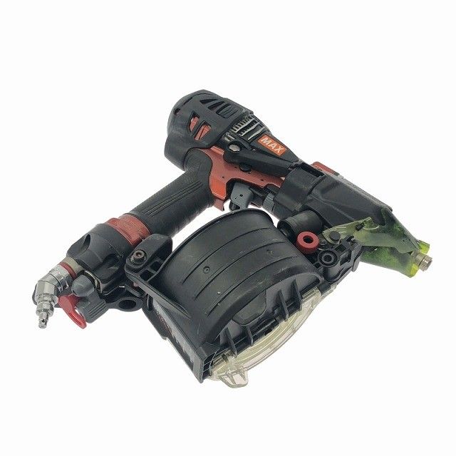 カッコ 可愛い 比較的 MAX マックス 50mm 高圧 コイルネイラ HN-50N4 D -R マイスターレッド エア釘打機 エア釘打ち機 ロール釘打機117004