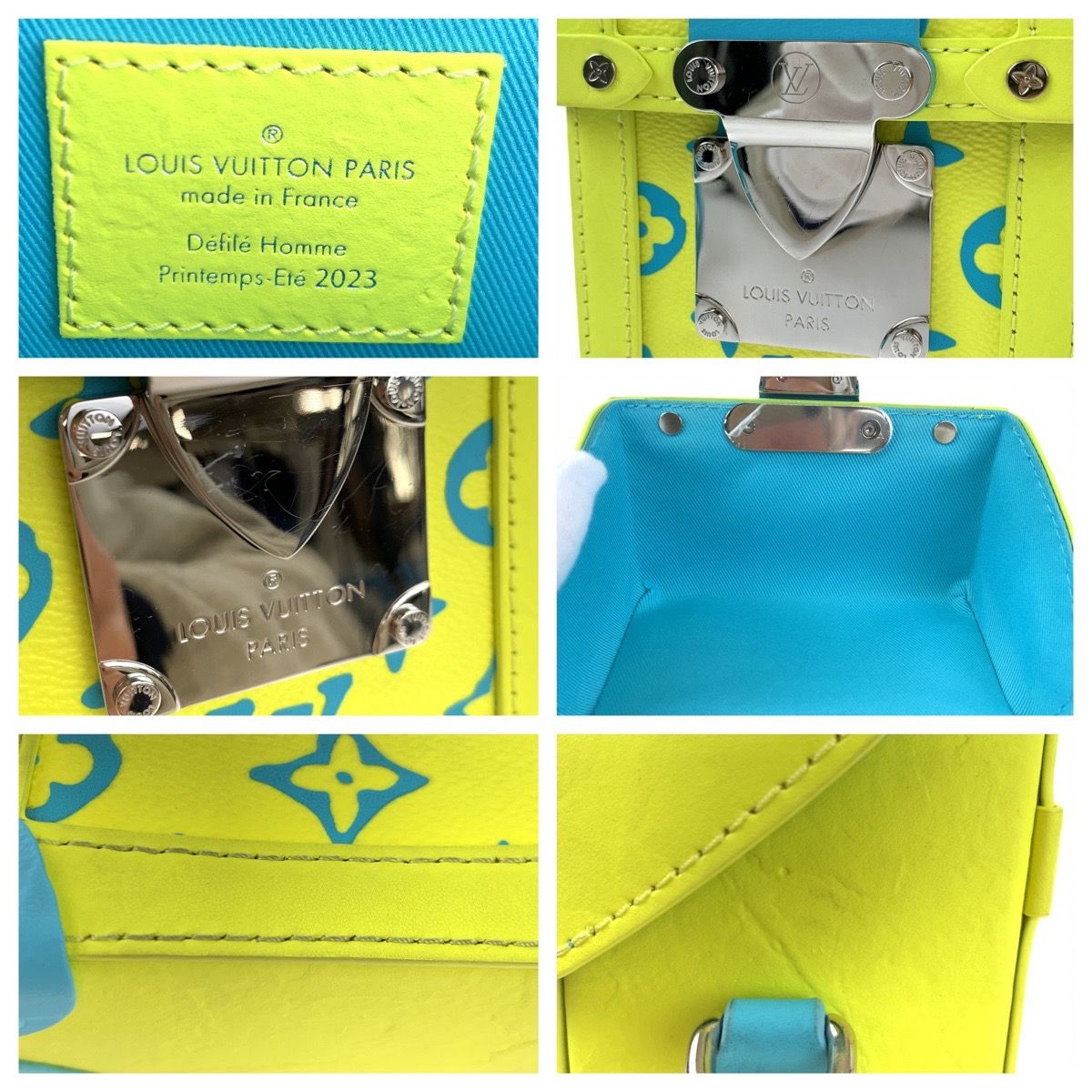 23ss 日本限定 新品同様⭐️ルイヴィトン ヴェルティカルウォレット 黄緑×白系 LOUIS VUITTON - 23ss 日本限定 新品同様⭐️ルイヴィトン