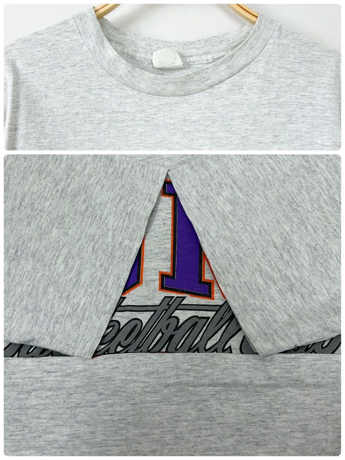 90s USA製 NBA Phoenix Suns フェニックスサンズ プリント 半袖