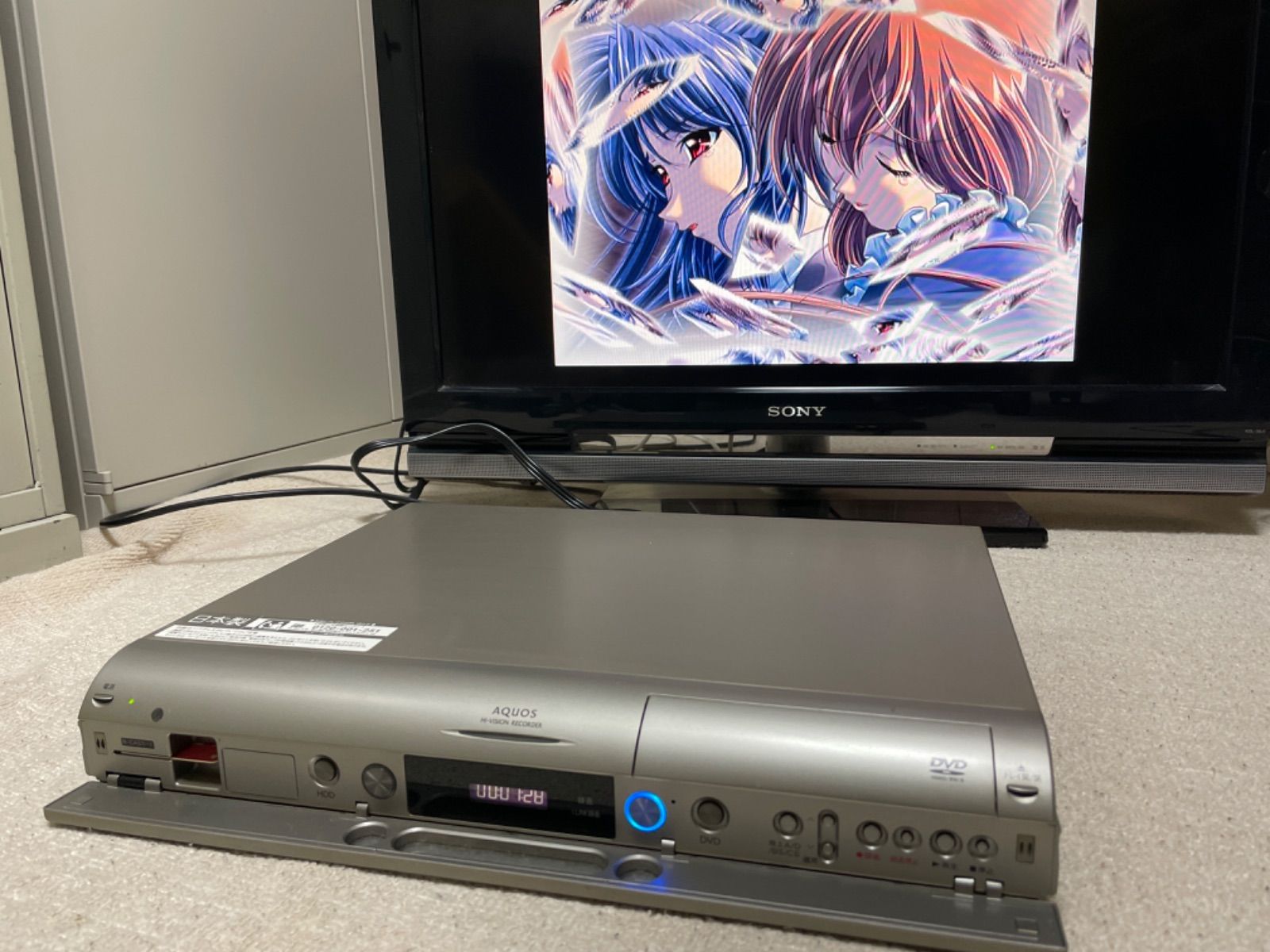 シャープ DVDレコーダー AQUOS DV-AC72 - エコちゃん - メルカリ