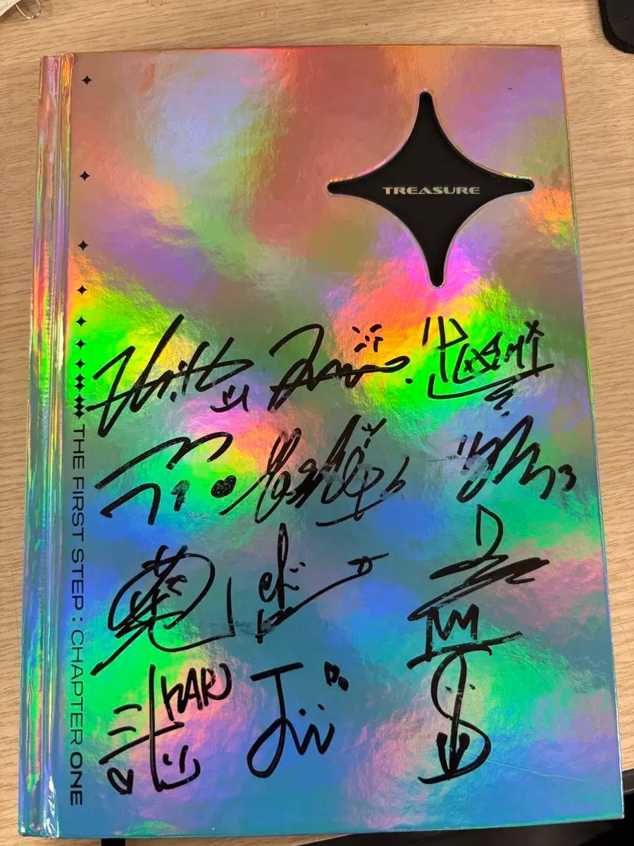 treasure 直筆サイン入り アルバム ヨントン 小売業者 treasure