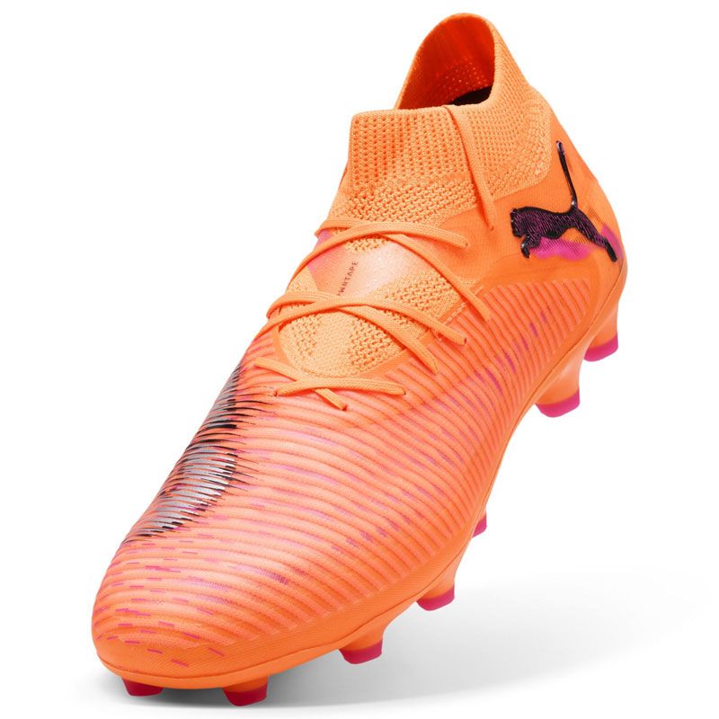 Puma サッカーシューズ 赤/オレンジ 26.5cm PUMA トレーニングシューズ