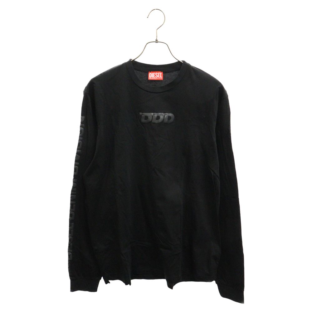 DIESEL (ディーゼル) T-MUST-LS DDDロゴプリントロングスリーブ長袖T