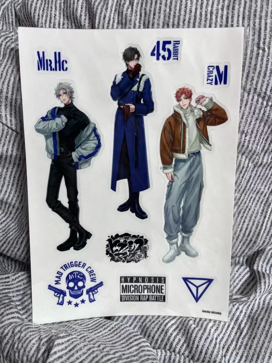 ヒプマイ　ヒプムビ　ステッカー　コンプ　ヨコハマ　MTC 左馬刻　銃兎　理鶯 コンプリートセット ヒプマイ ヨコハマ ステッカー 左馬刻 銃兎 理鶯