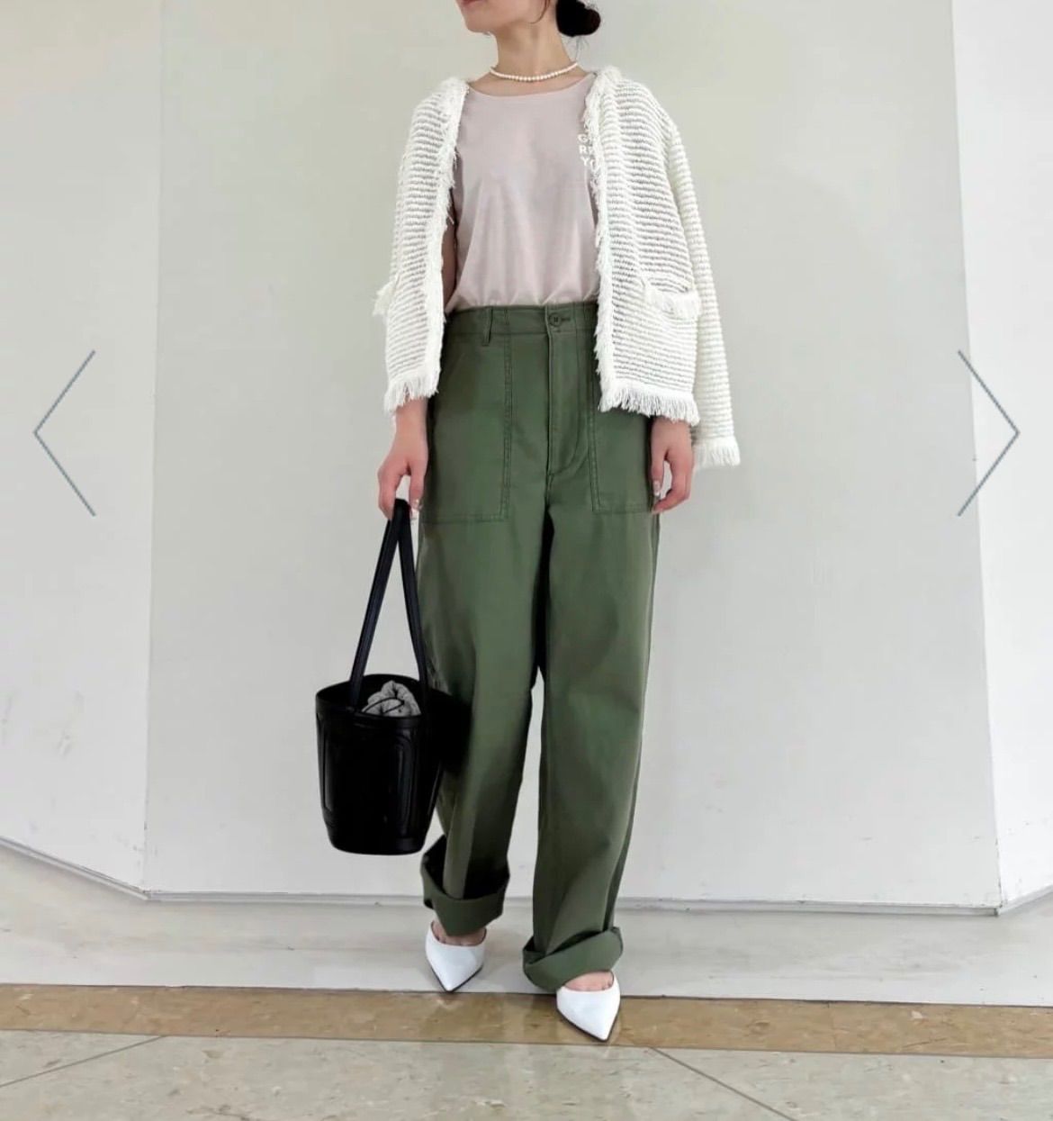 未使用 25ss ミックスツイードニットジャケット アルアバイル ミックスツイードニットジャケット|allureville OFFICIAL SITE