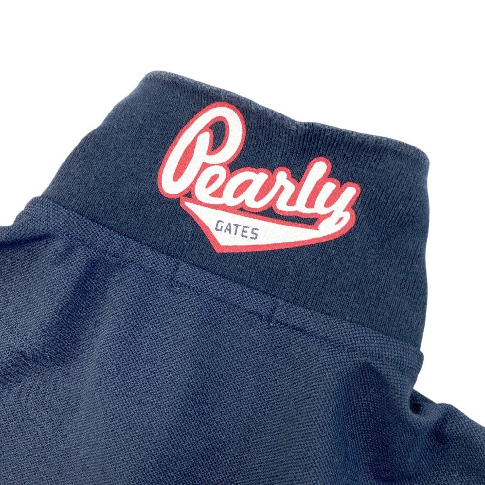 PEARLY GATES パーリーゲイツ 半袖ポロシャツ ネイビー系 サイズ