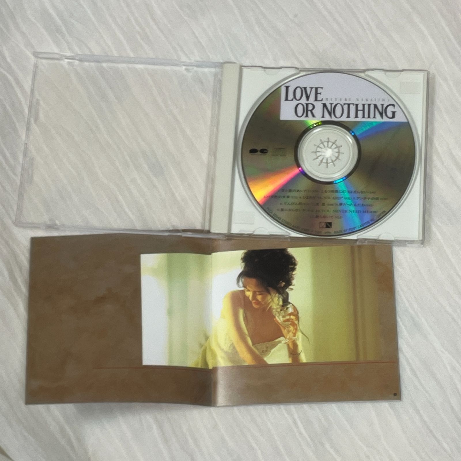 中島みゆき サンプル盤 LOVE OR NOTHING 非売品 見本盤｜音楽