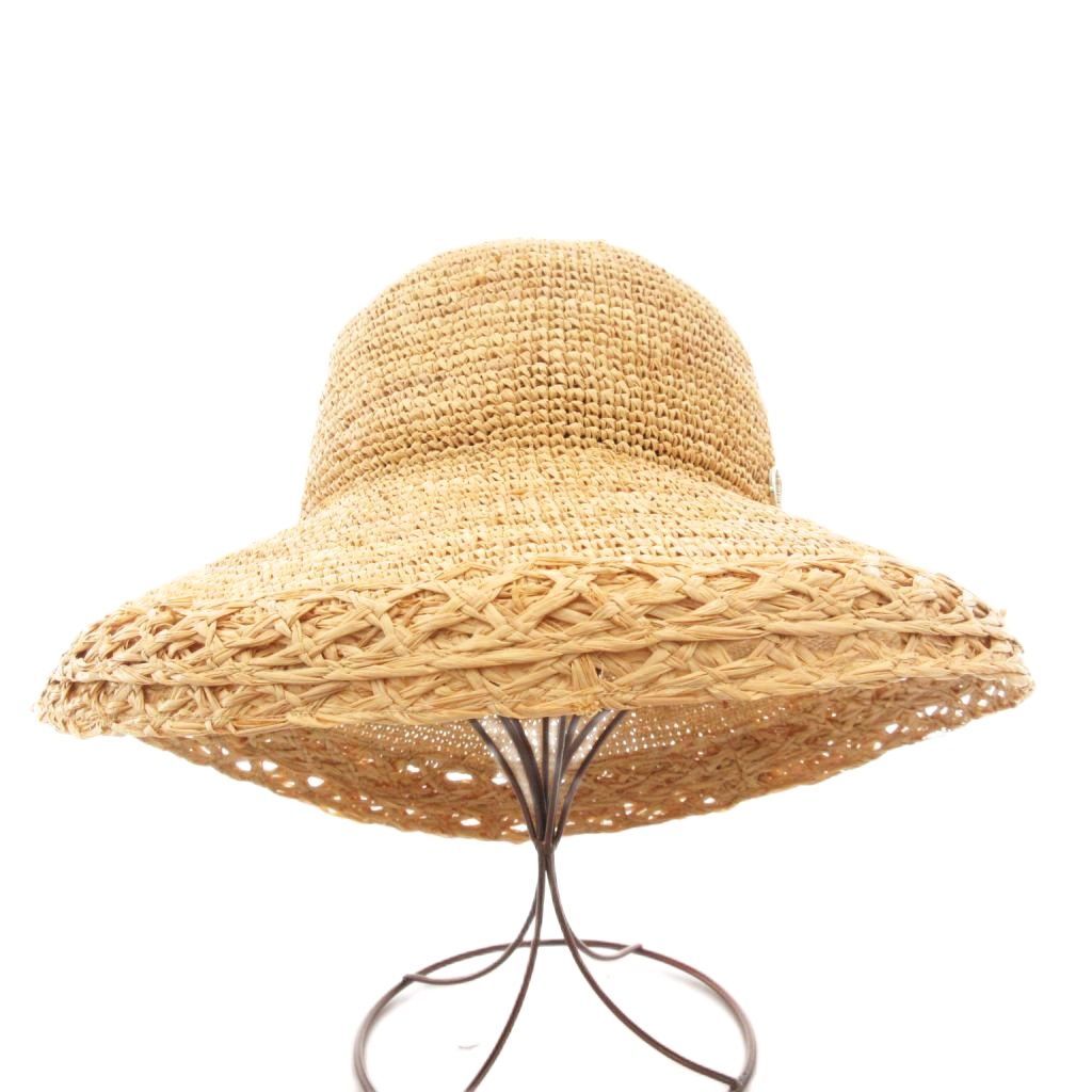 シャポードオー　カサブランカ Chapeau d' O Straw-B Casablanca Logo | 57.5cm(75) BLACK (01