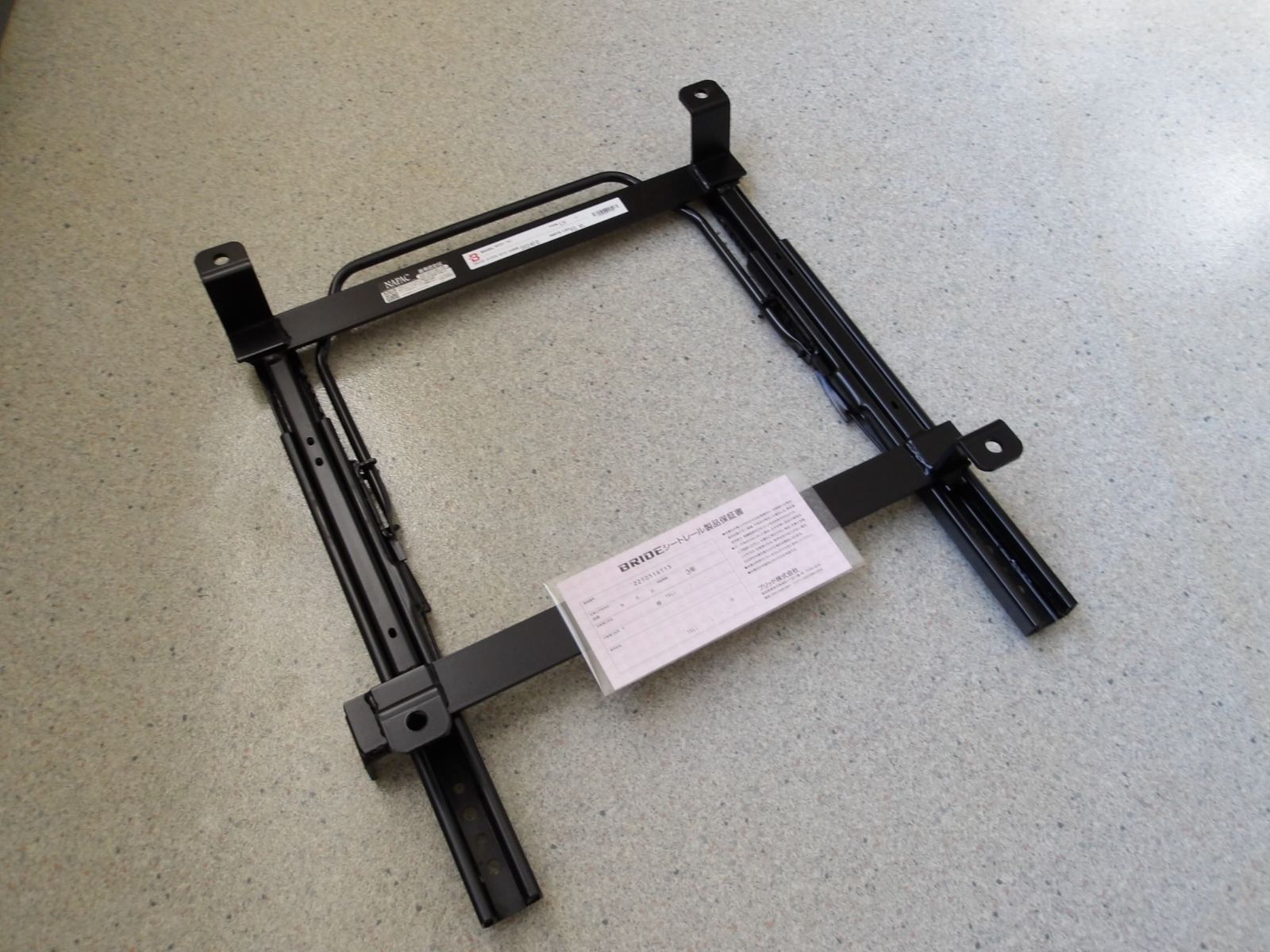 在庫あり BRIDE ブリッド シートレール FO アルト アルトワークス ＨＡ３６系 左 助手席