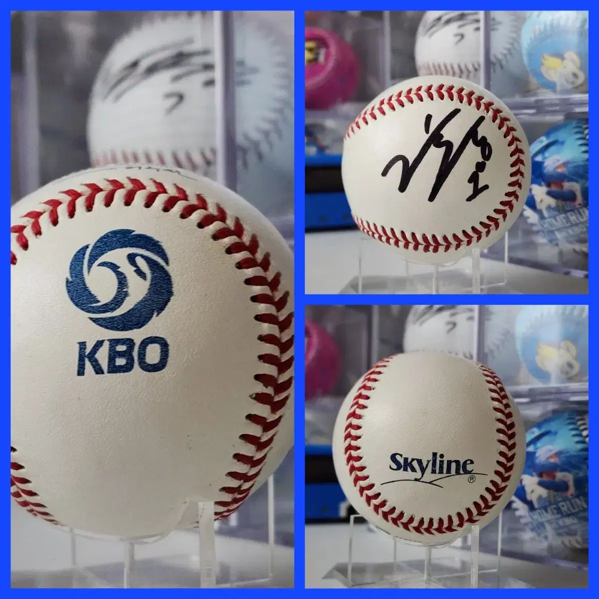 チソン サインボール サムスン・ライオンズ イ・ホソン KBO 公式球 サインボール