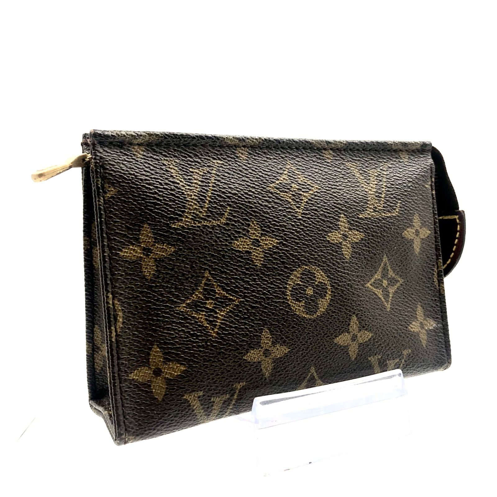 □美品□LOUIS VUITTON ルイヴィトン モノグラム ポッシュトワレット15 