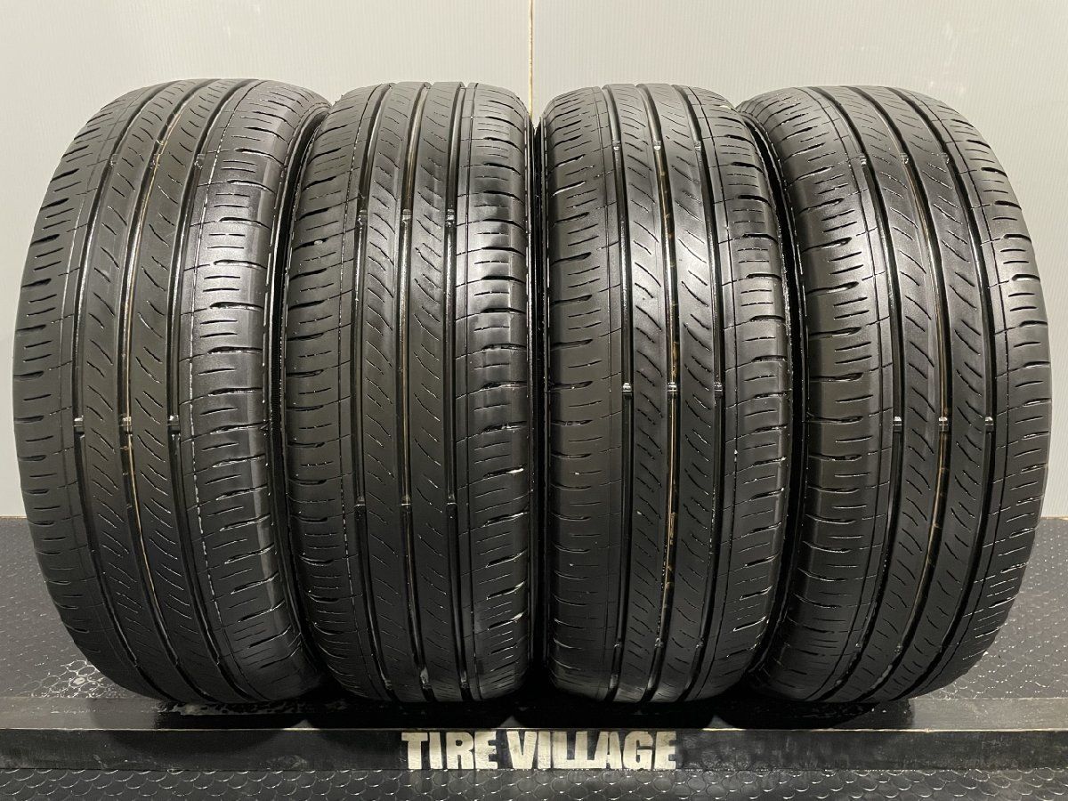DUNLOP ENASAVE EC300 185/60R15 15インチ 夏タイヤ 4本 22年製 バリ溝 