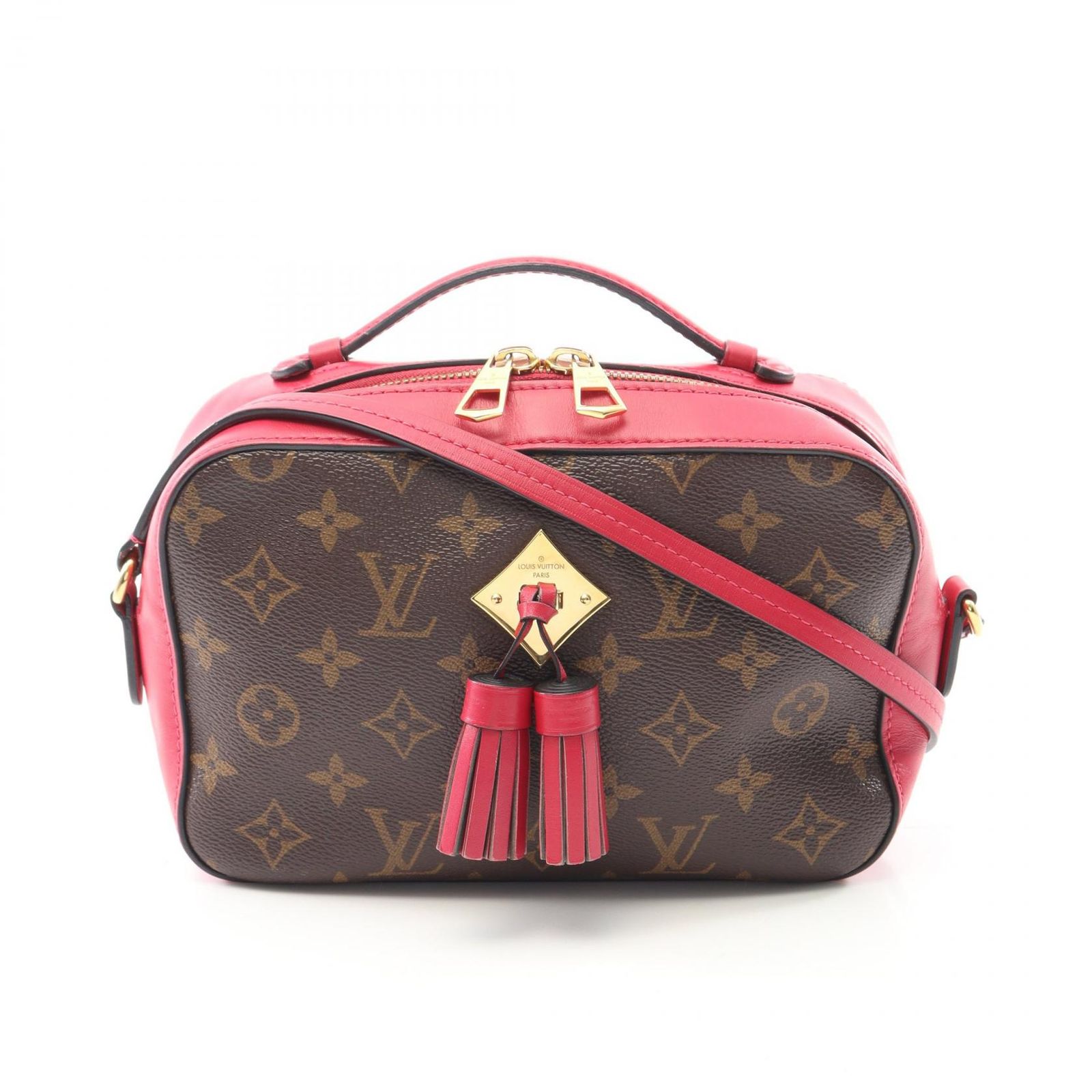 LOUIS VUITTON ルイ ヴィトン サントンジュ モノグラム フリージア ショルダーバッグ