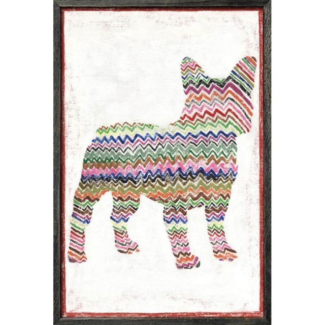 SPICE スパイス SUGARBOO Frenchie with Zig Zags AP189-19x28inch | アート