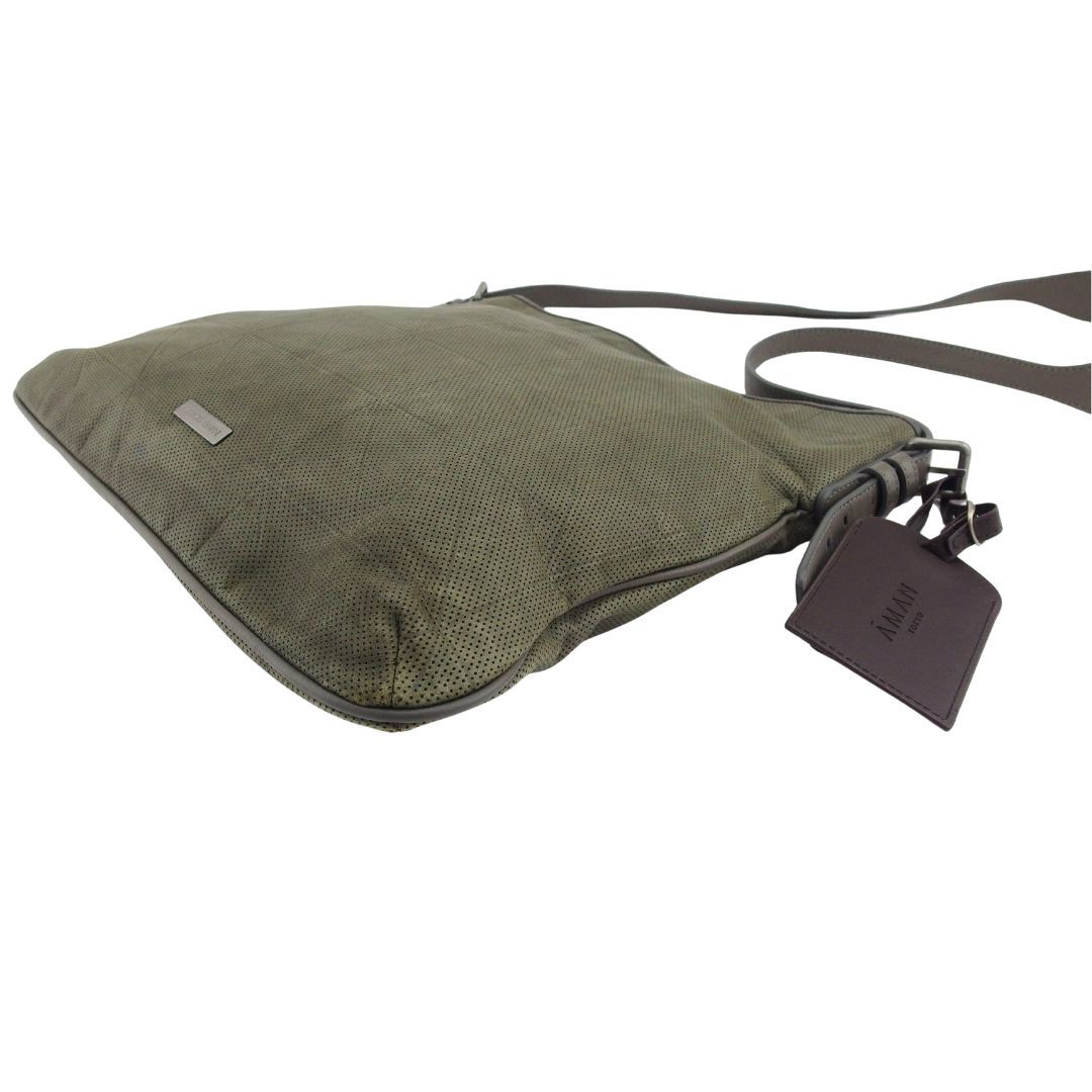 ジョルジオアルマーニ ショルダーバッグ 中古 カーキ